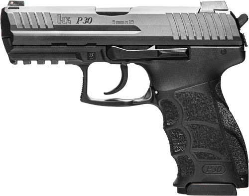HK P30 V3, 9mm Luger, 3.85in. Barrel, 10rd, Decocker - Black (81000109)