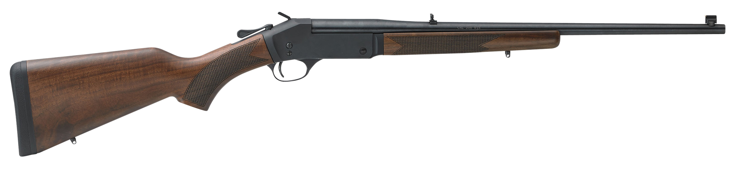 Henry H015350 Single Shot Rifle 350 Legend 22" 1rd Blued Metal Walnut Stock