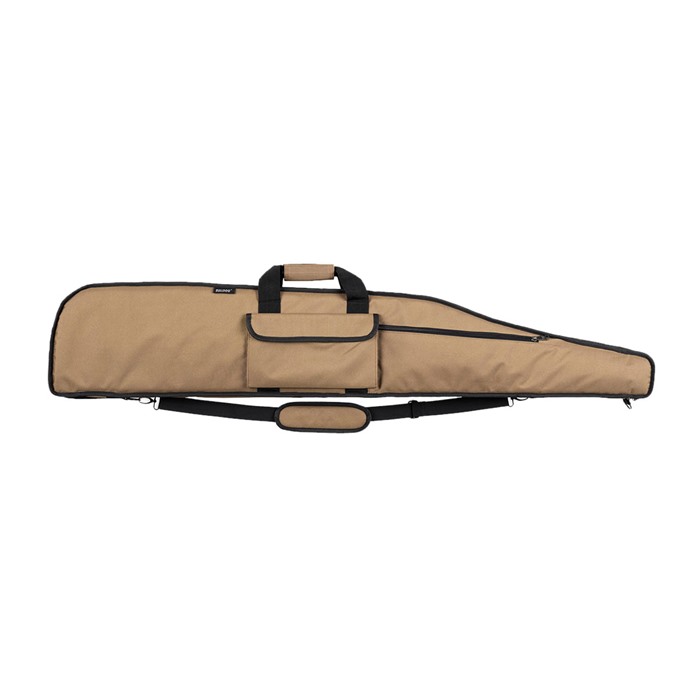 DELUXE LONG RANGE RIFLE CASE 48'' TAN W/BLACK TRIM