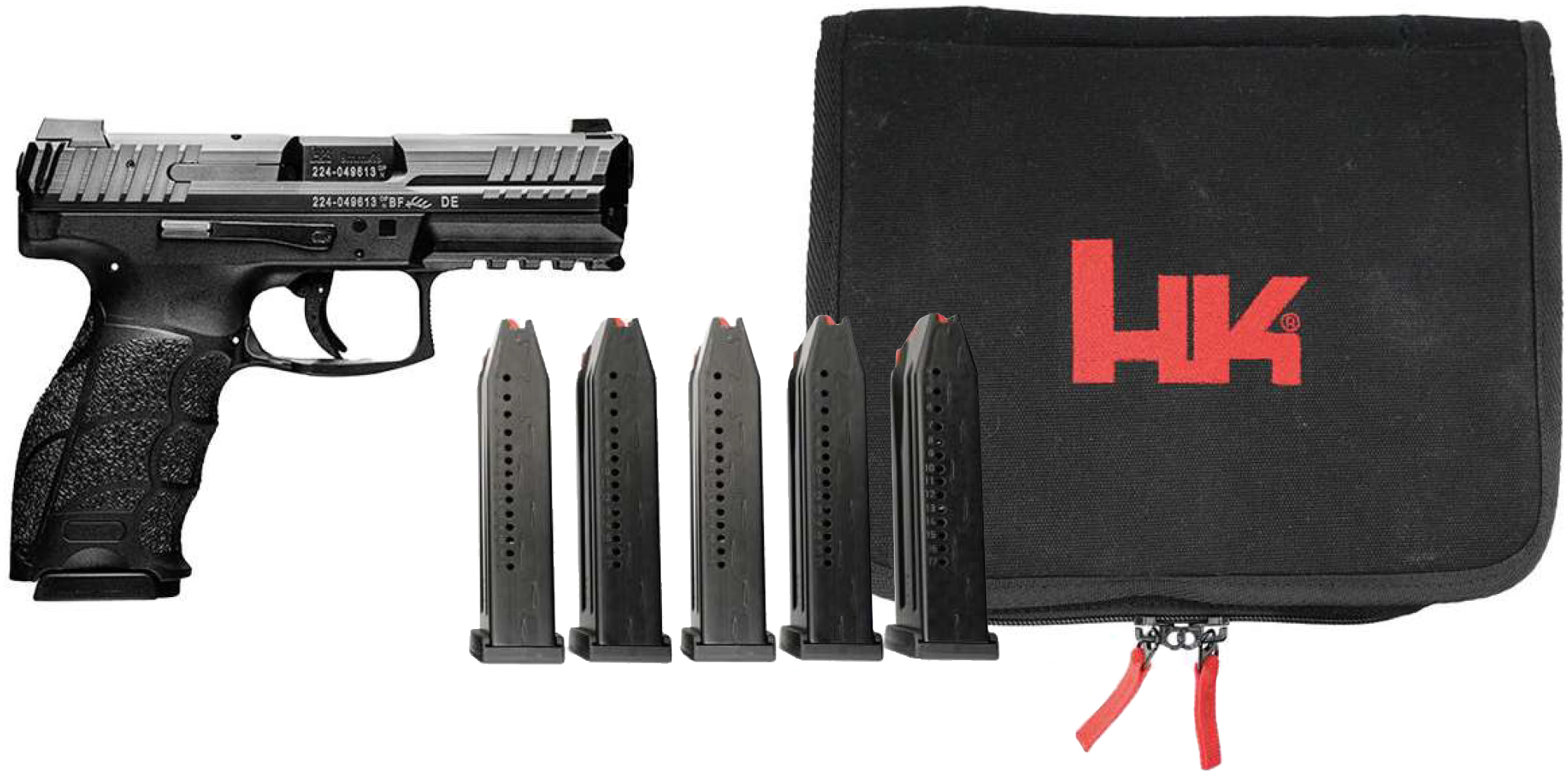 Heckler & Koch Vp9 Tac Pack 9mm Luger 4.09in 17rd Black