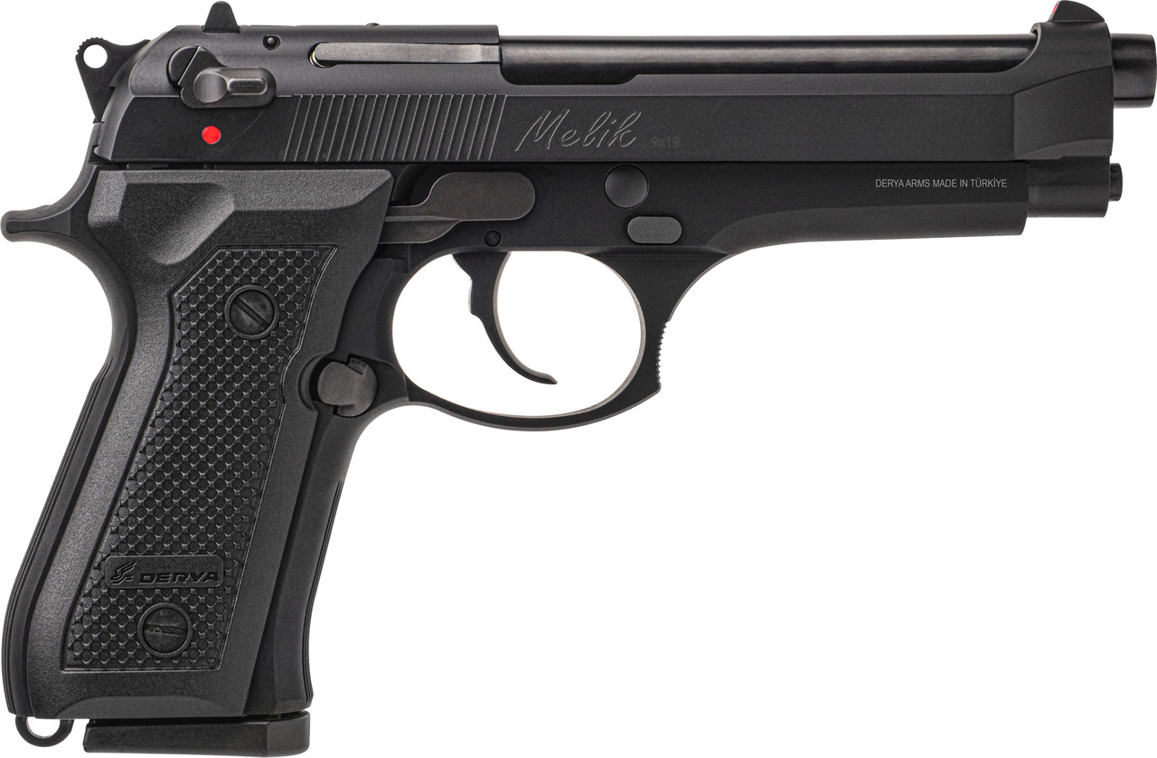 Armscor Rock Island Melik 9mm Luger 4.90" 10 Rounds Stainless Steel Melonite Frame