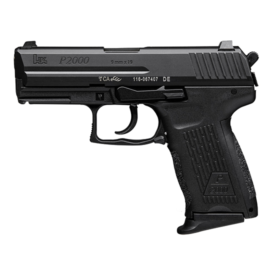 Heckler & Koch P2000 V2 LEM, 40 S&W, 3.6in. Barrel, 12rd - Black (81000046)