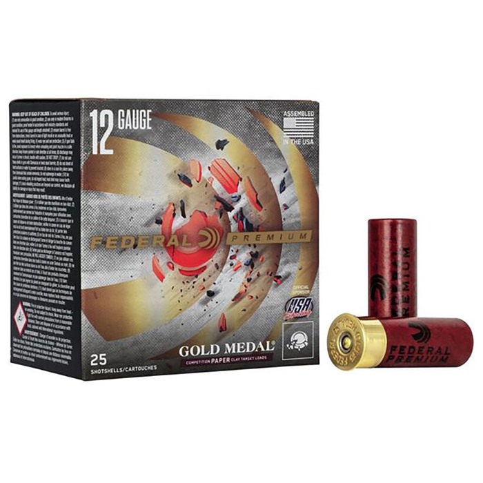 Federal Gold Medal 12 Gauge 1 1/8 oz 7.5 Shot 25 Rounds