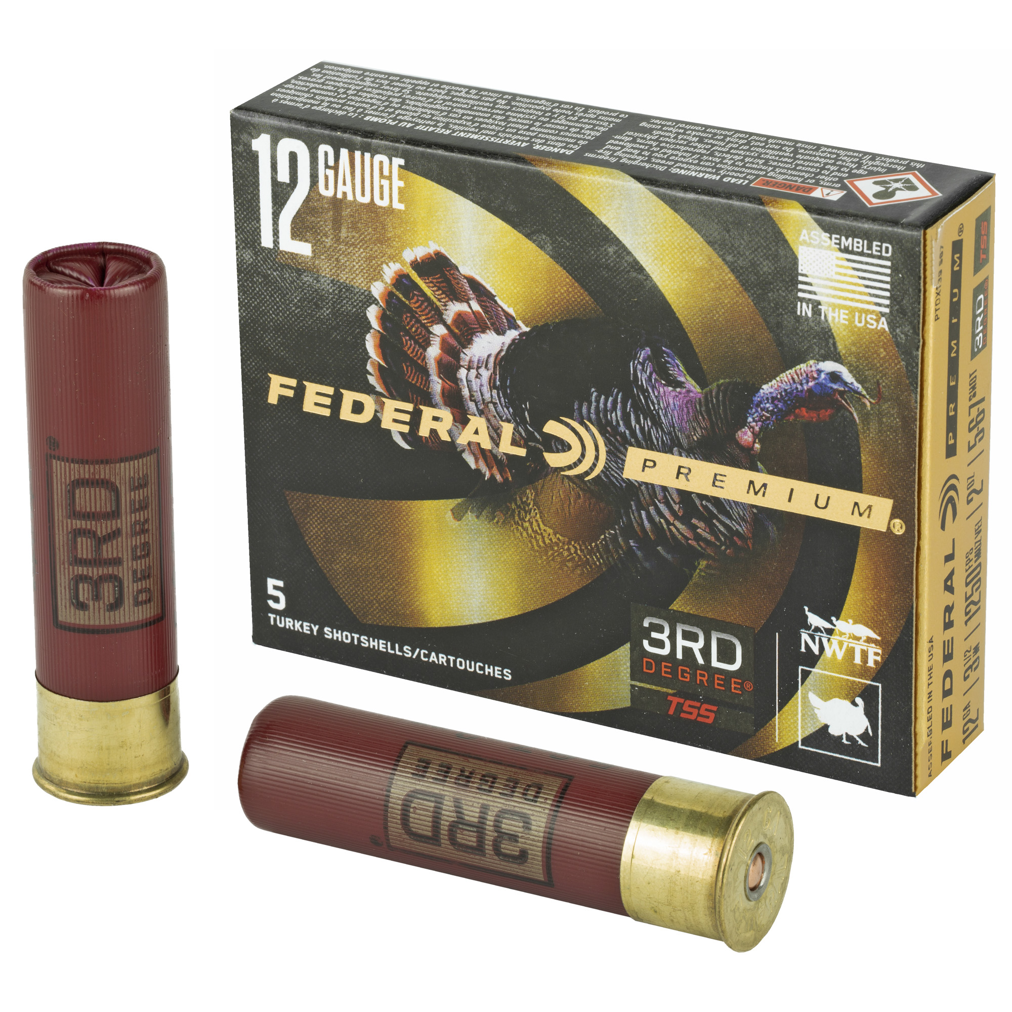 Federal Premium Third Degree 12 Gauge 5/6/7 Shot 2 Ounce 5 Rounds