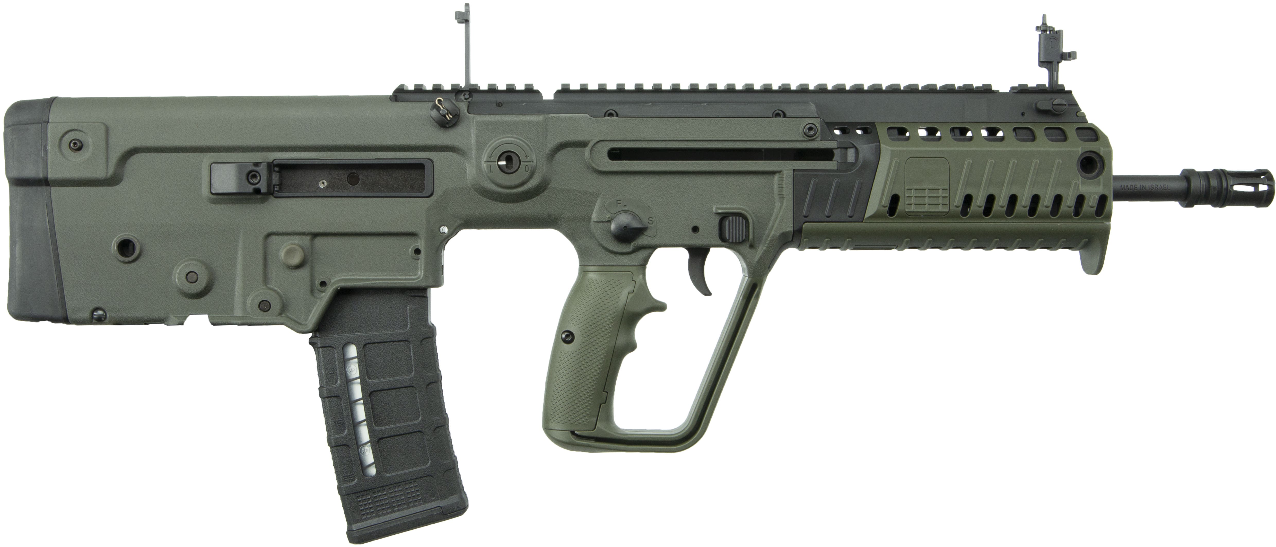 IWI TAVOR X95 Bullpup Rifle Flattop - OD Green | 5.56NATO | 16.5" Barrel - XG16 - 859735005930