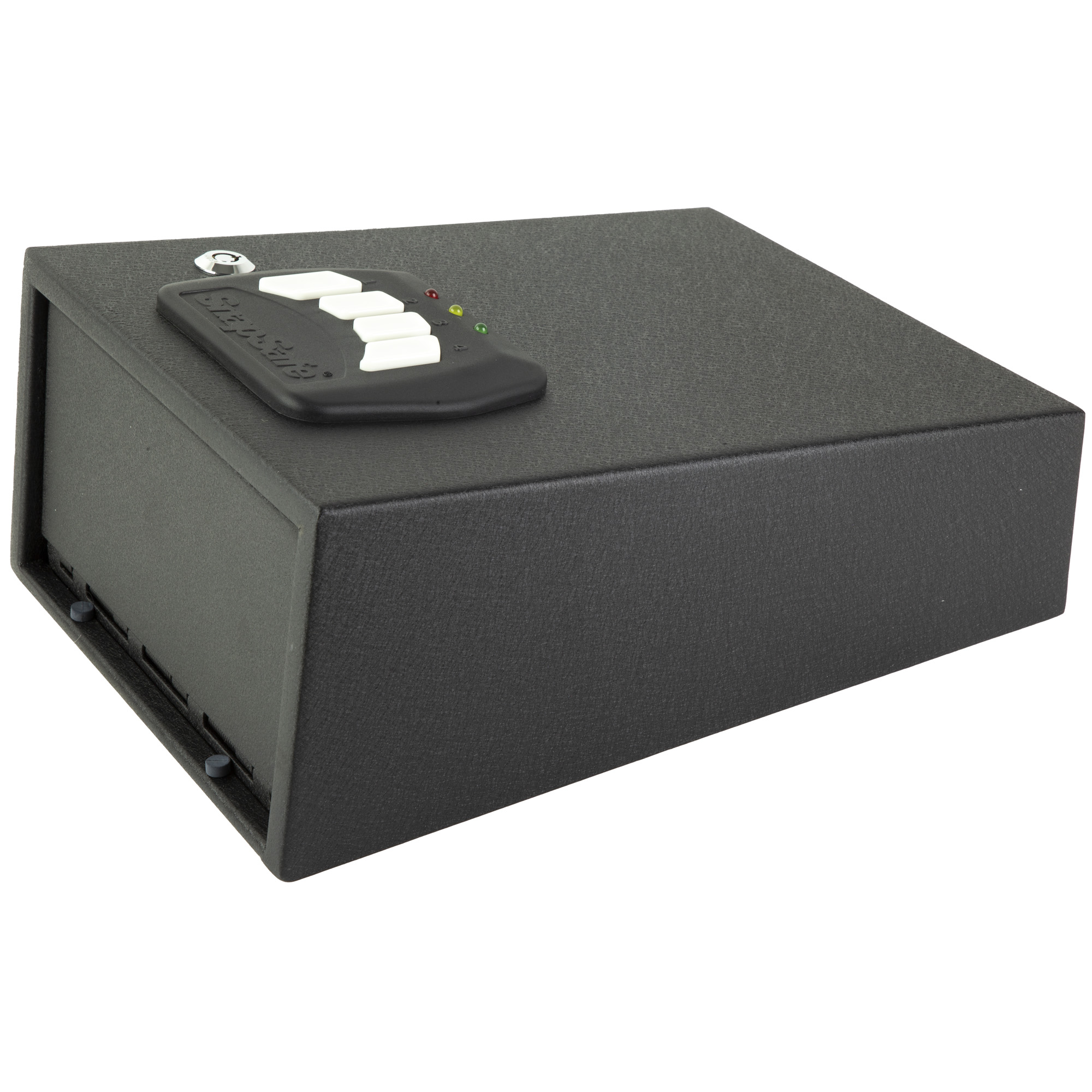 SnapSafe 75433 SnapSafe Keypad Vault Keypad/Key Entry Black Holds 1 Handgun Steel