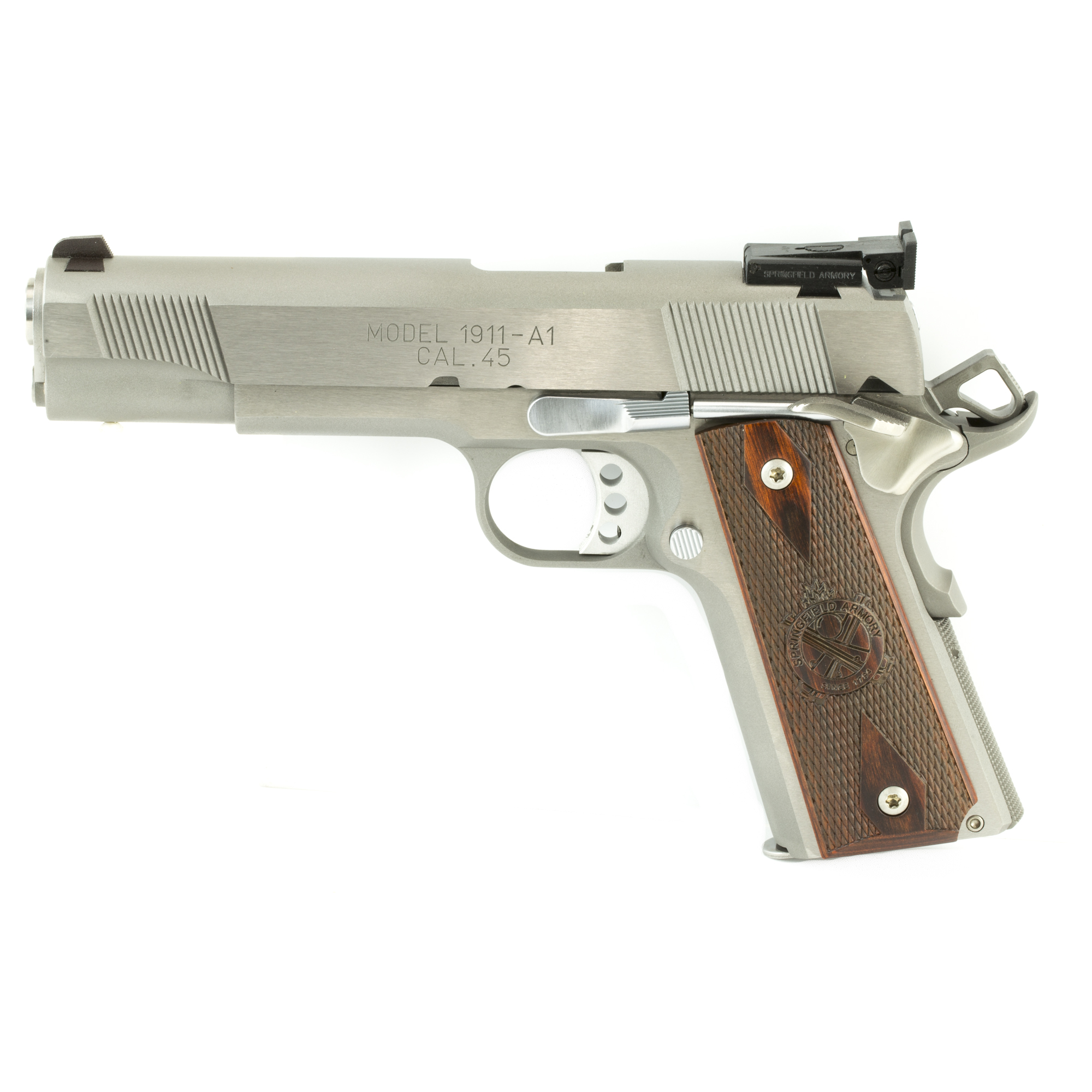 Springfield Armory 1911 Loaded Target 45 ACP 5" 7 Rounds Stainless Steel