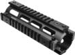NcStar MAR4S Quad Rail Carbine Length AR-15 Black Hardcoat Anodized Aluminum 6.70"