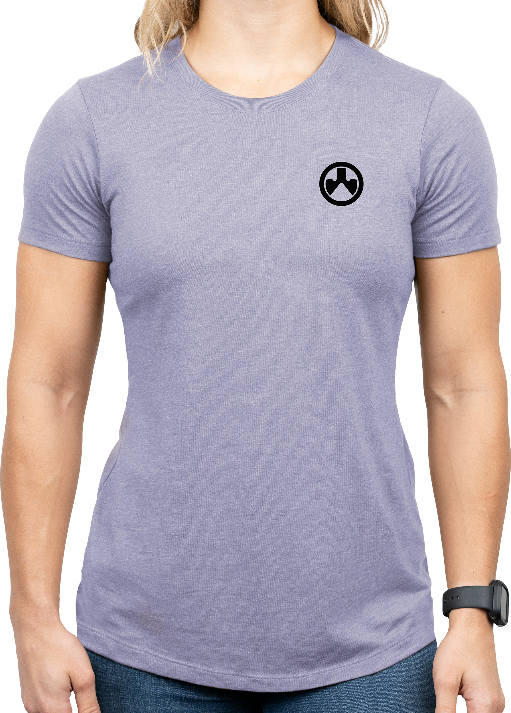 Magpul MAG1340-530-3X Groovy Women's Orchid Heather Cotton/Polyester Short Sleeve 3XL