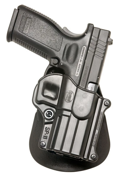 Fobus Standard Paddle Holster for Springfield XD Black