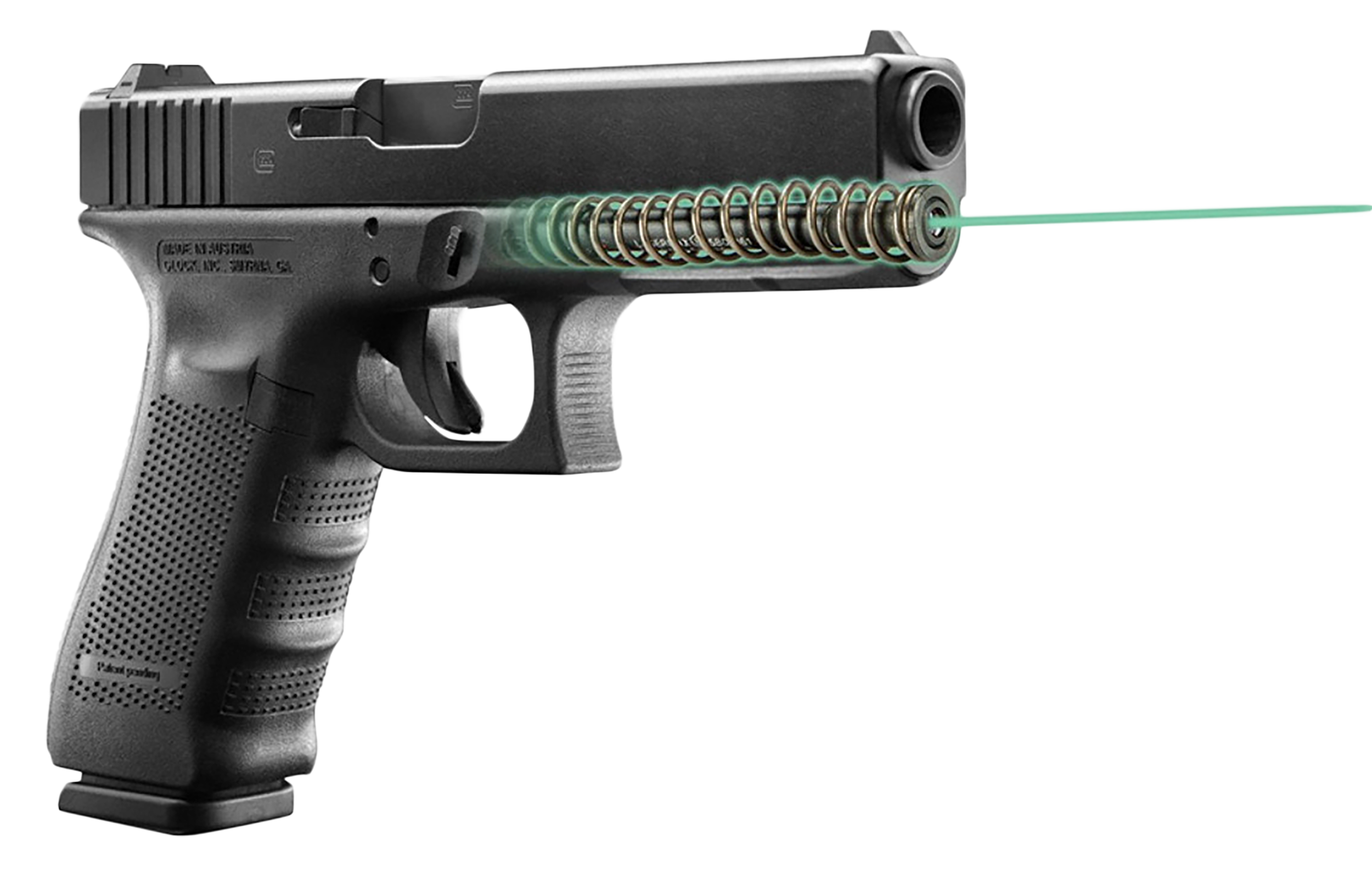 LaserMax LMSG417G Green Guide Rod Laser for Glock 17/34 Gen 4 Black LaserMax LMSG417G Green Guide Rod Laser for Glock 17/34 Gen 4 Black