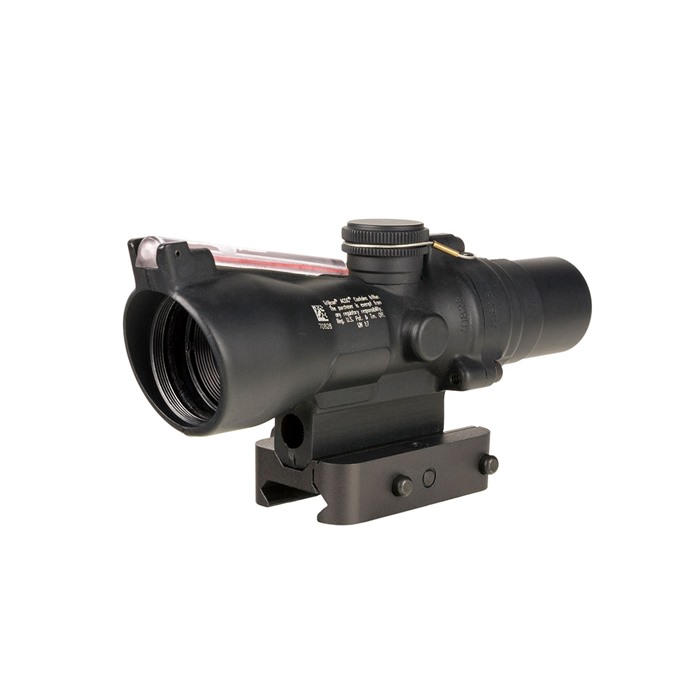 Trijicon Compact ACOG 2x20 Red 9.2 MOA Triangle Illuminated Reticle Mount Picatinny