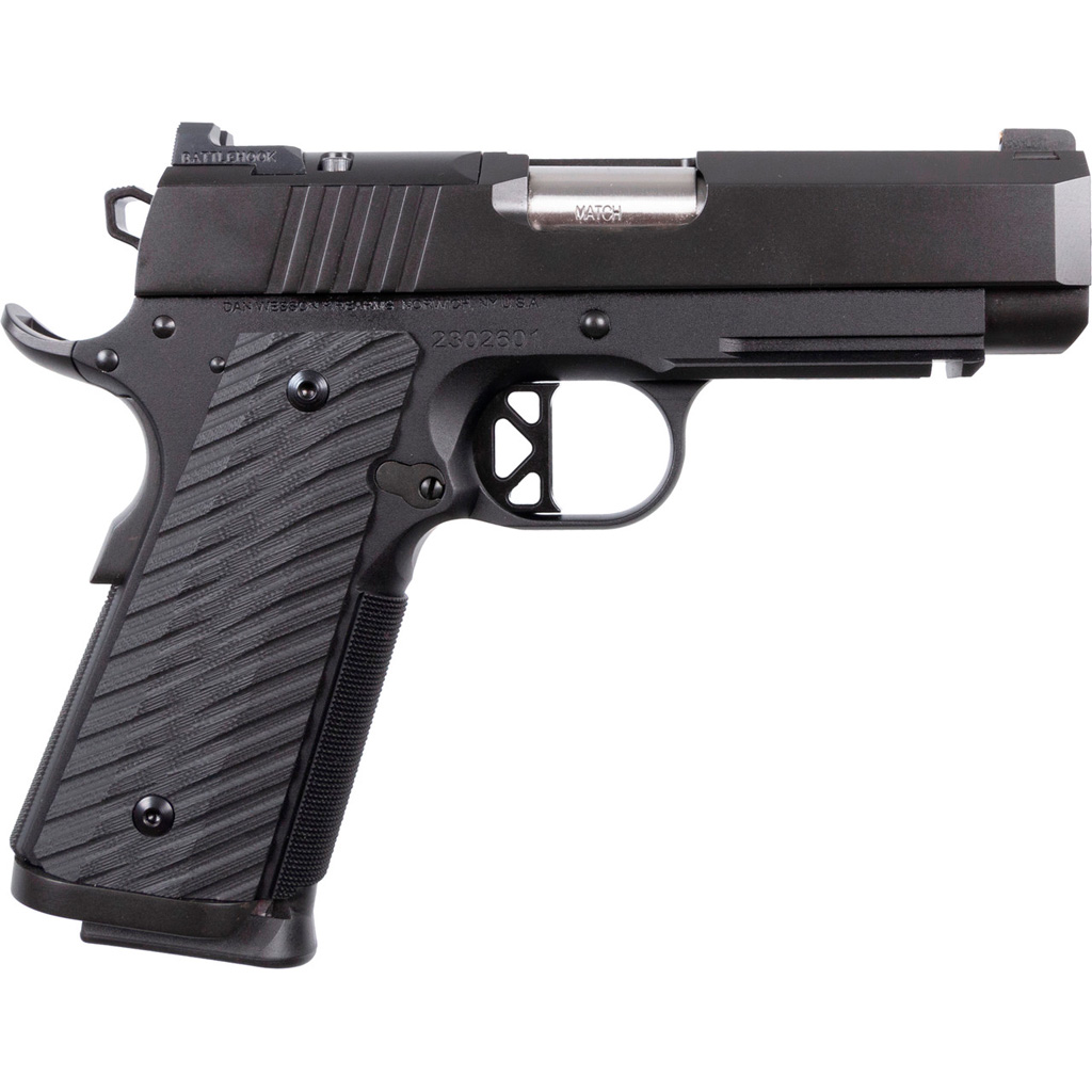 Dan Wesson TCP Optic Ready Pistol 45 ACP 4 in. Black 8 +1 rd.