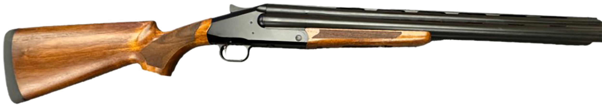 ATI ATIGKOF123B26 Triple Barrel  12 Gauge 3.50" 26" Vent Rib Barrel, Engraved Silver Receiver, Fixed Wood Stock