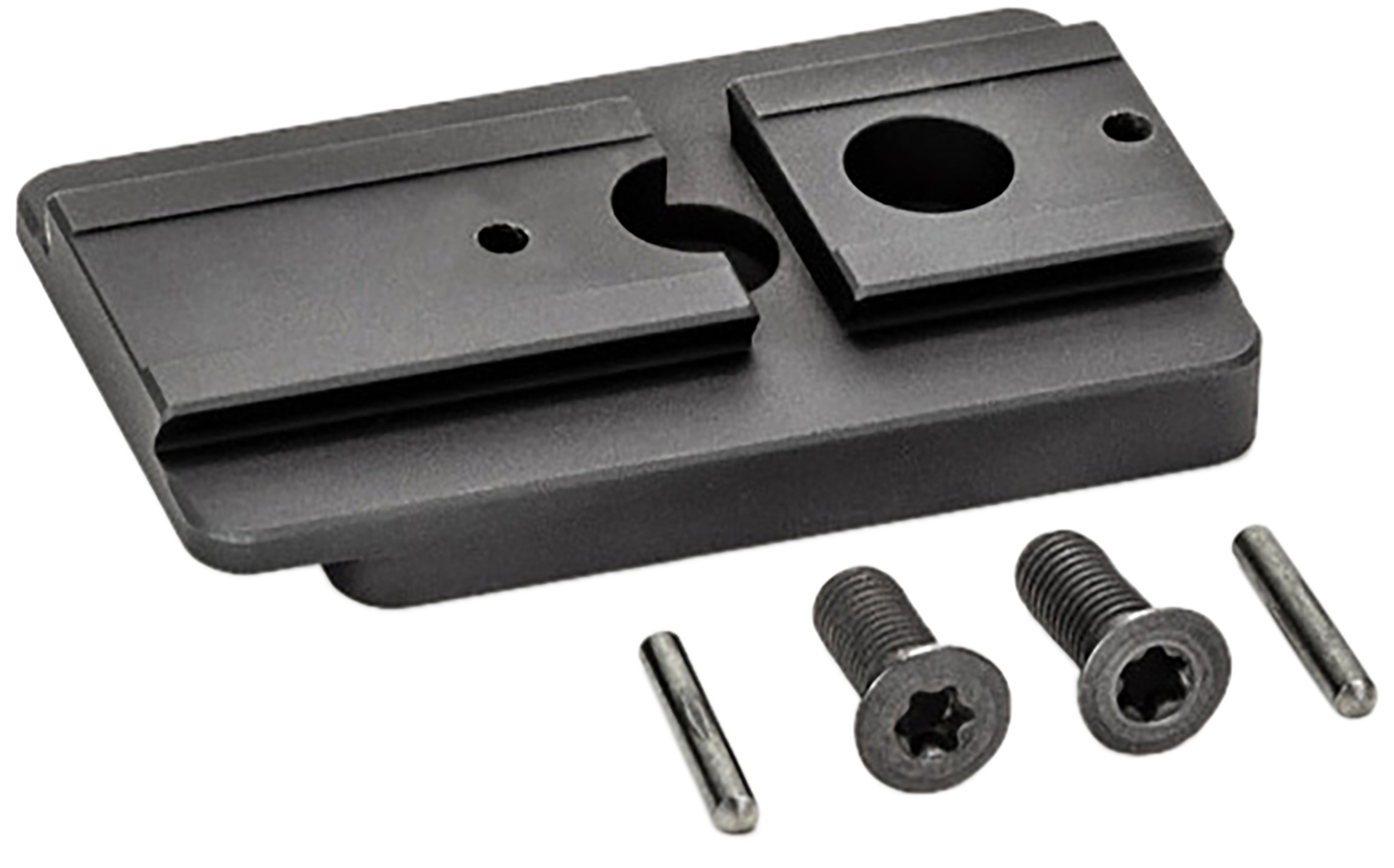 Griffin Armament GSMAACROFP Aimpoint Acro Plate Black Anodized Hardcoat 6061 T6 Aluminum