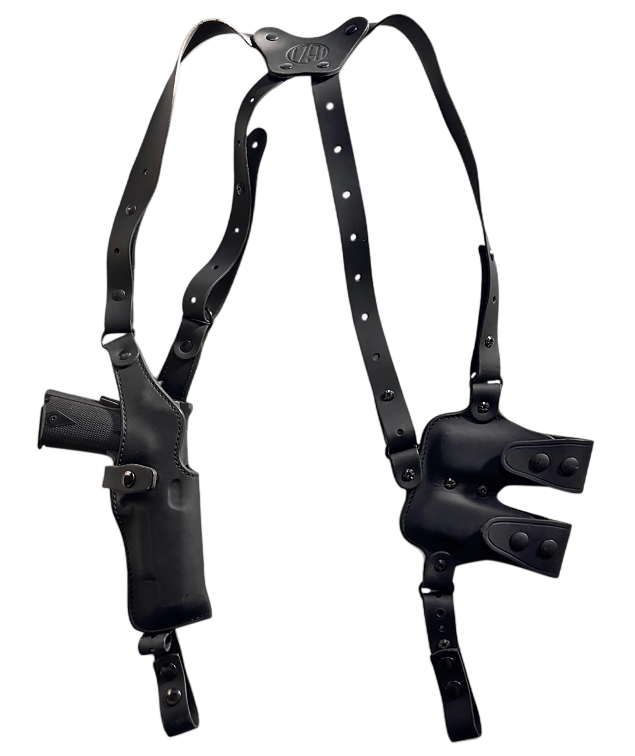 1791 NSS2.4SBLVR P320 SHLDER VERT R BLK - NSS2.4SBLVR - 810102216991