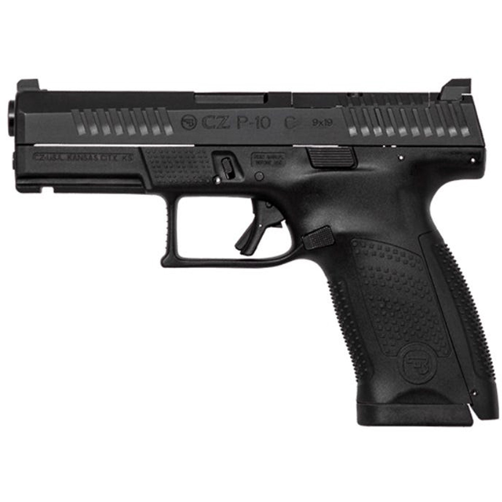 CZ P-10 C Optic Ready Pistol 9mm 4 in. Black 10+1 rd.