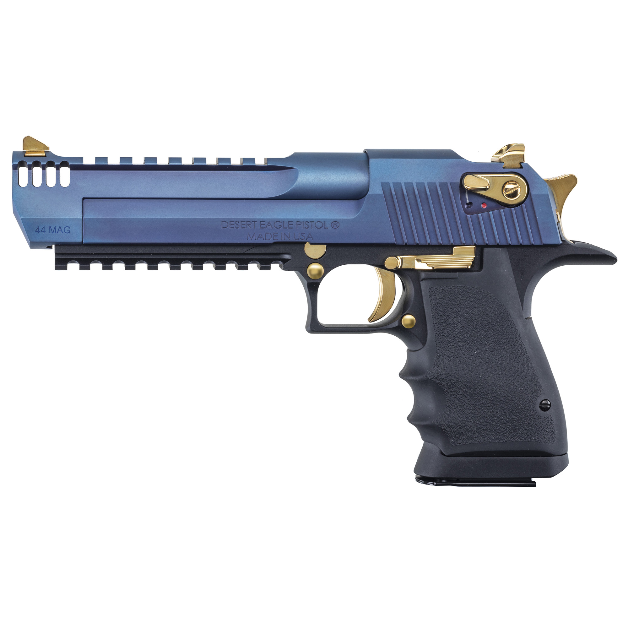 DE L6 44MAG 6" 8RD CARBO BLUE/BLK