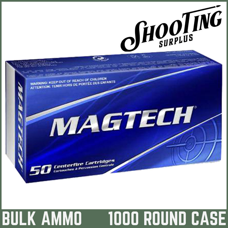*FREE SHIPPING* Magtech Pistol Ammo 9mm Luger 115 gr. FMJ - CASE / 1000 rounds