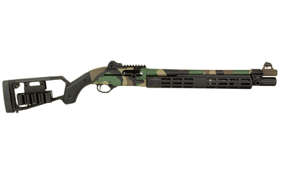 Langdon Tactical, LTT 1301 Tactical, 12GA, 3", 18.5" Barrel, 7rd, M81 Camo Cerakote Langdon Tactical, LTT 1301 Tactical, 12GA, 3", 18.5" Barrel, 7rd, M81 Camo Cerakote