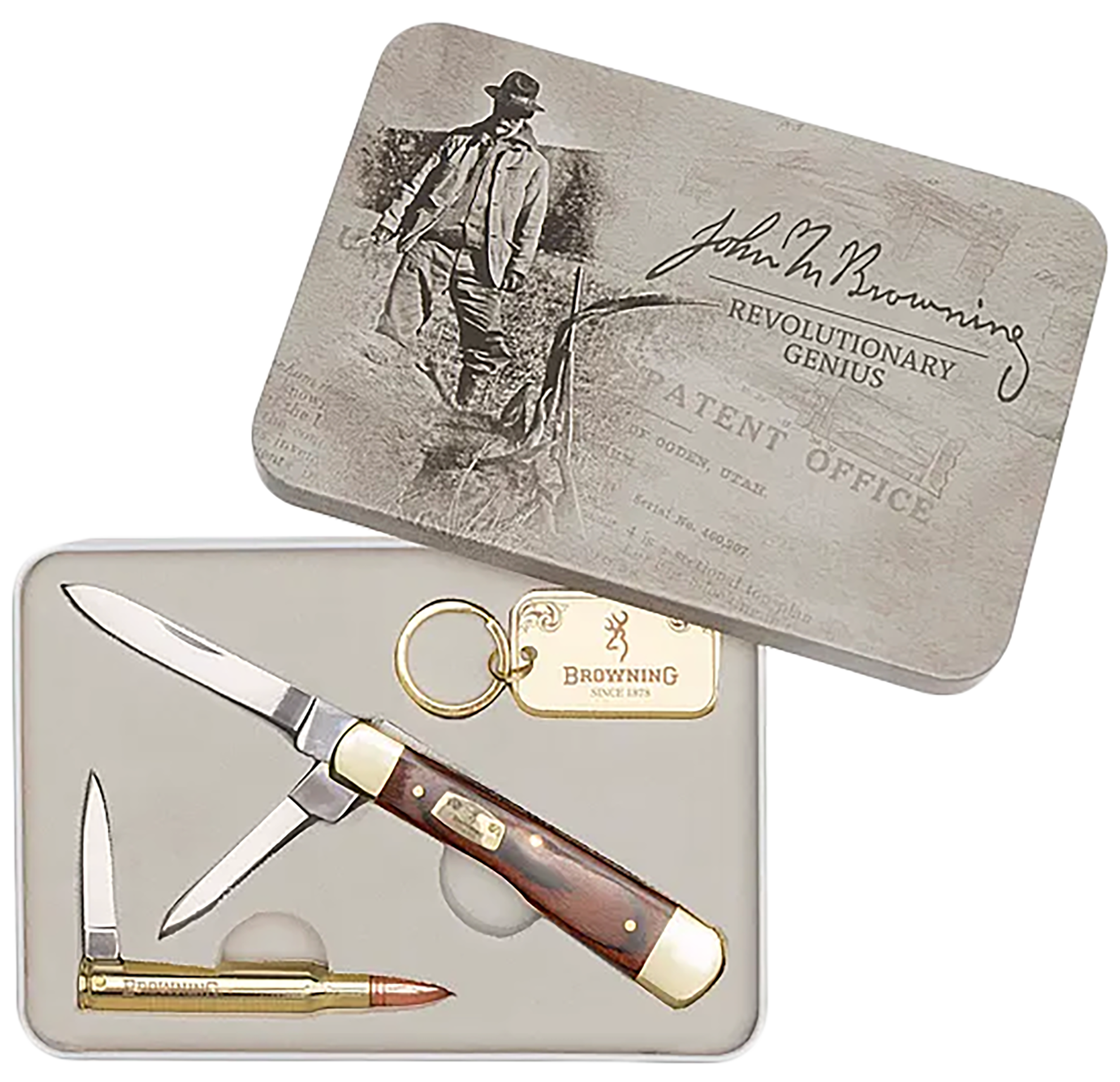 BRN 003220576 KNIFE TIN, JOHN M BROWNING 25 - 003220576 - 023614783169