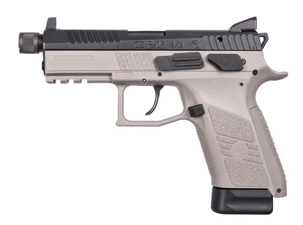 CZ P-07 9MM GRY/BLK NS 15RD