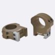 Warne HyperLite 30mm High Dark Earth Scope Rings for Picatinny and Weaver Bases