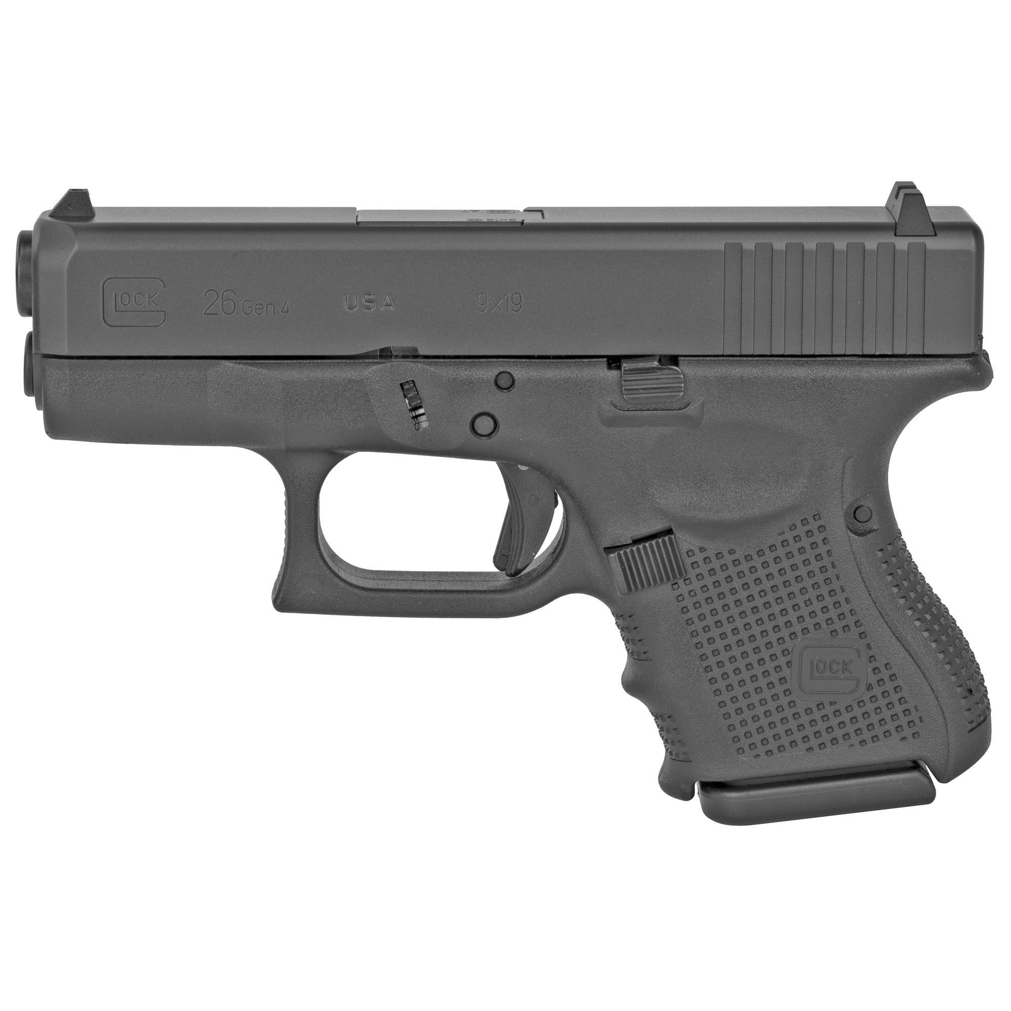 Glock G26 Gen 4 9mm Luger 3.43in Barrel 10 Rounds Matte Finish
