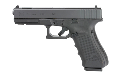 Glock 17 Gen 4, 9mm, 4.49in. Barrel, 17rd - Black (NPN: PR1759103) - PR1759103 - 764503993978