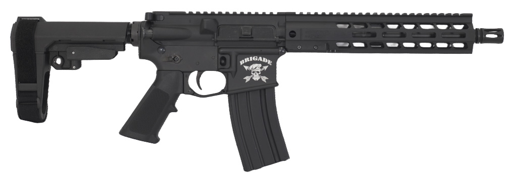 Brigade Bm-15 5.56 10.5 Blk Sba3 Mlok A2