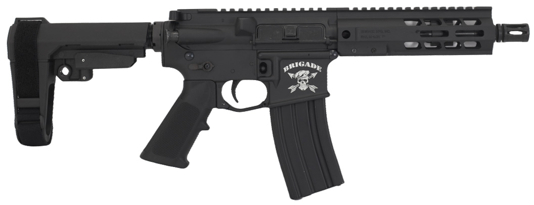 Brigade Bm-15 5.56 7.5 Blk Sba3 Mlok A2