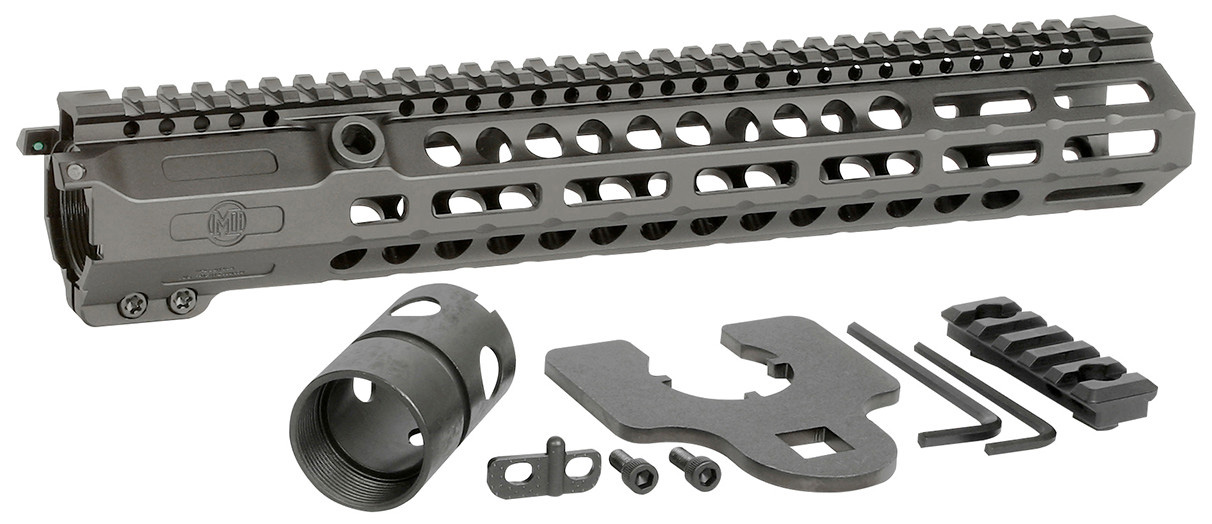 Mi 308 Low Combat Rail Hd M-lok Handguard 13.5