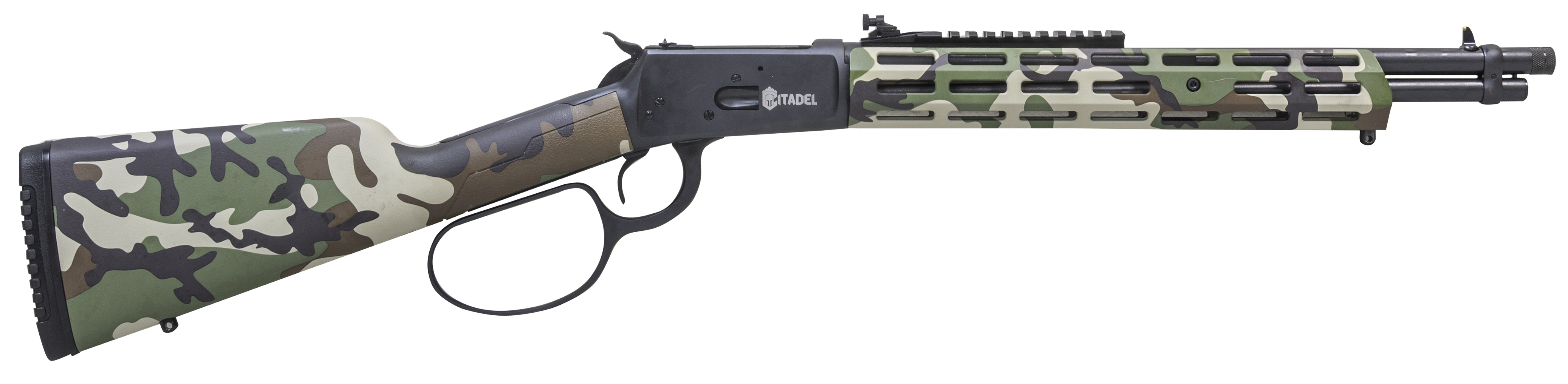 Lsi Citadel Levtac-92 357mag 16.5 Woodland 8r