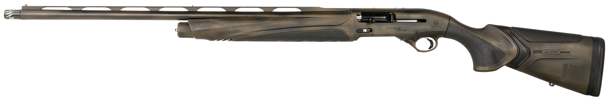 Rob Roberts Gun Works SS591RR Beretta A400  12 Gauge Hidden Lake Distressed Cerakote Vent Rib Barrel & Receiver, Hidden Lake Fixed Stock, - SS591RR - 810174903836