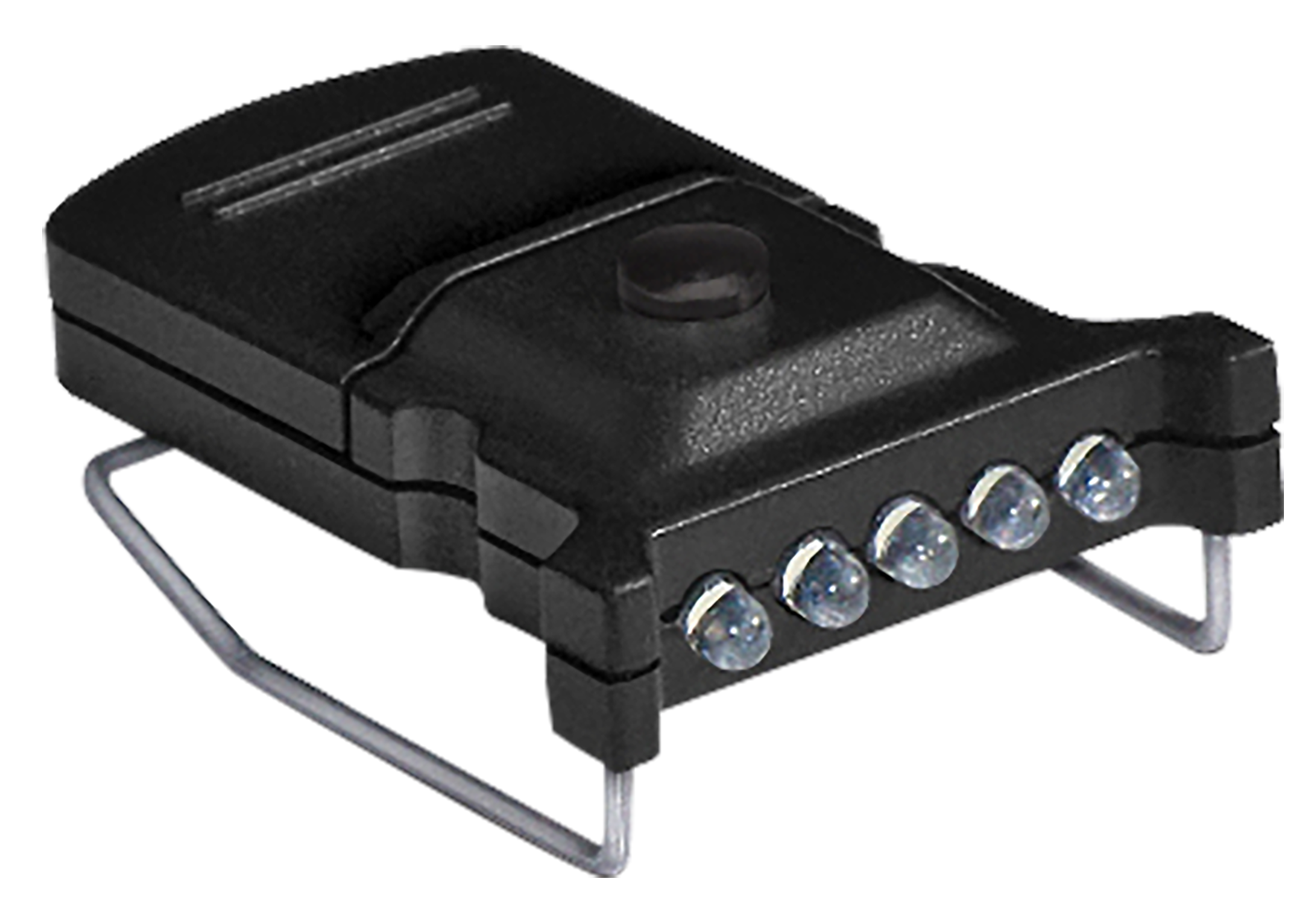 Cyclops Micro Hat Clip Light 10 Lumen White LED 5 LED Tilt 15 Degree Weather Resistant