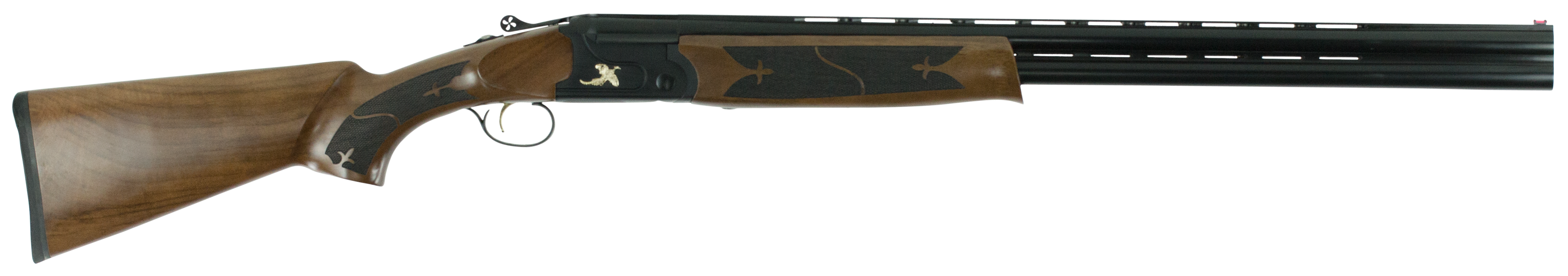 Hatfield Gun Company USF12W Field  Full Size 12 Gauge Break Open 3" 2rd 28" Blue Oxide Smooth Bore/Vent Rib Barrel, Black Aluminum Receiver, Fixed Turkish Walnut Stock,