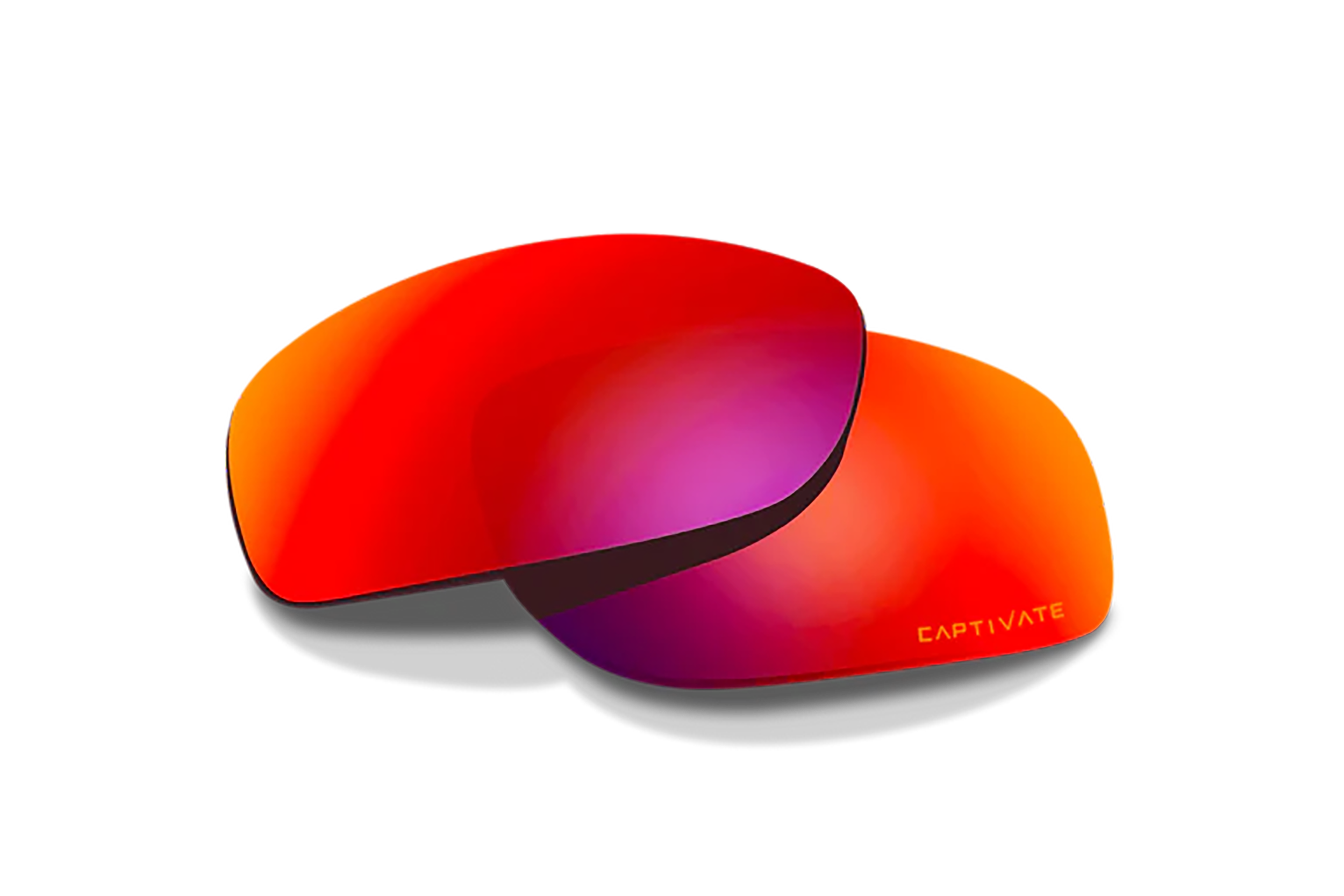 Wiley X P-17RM Twisted  Red Mirror Lens Polycarbonate