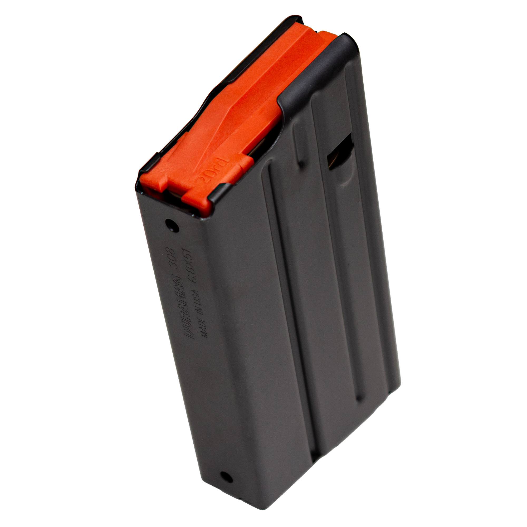 Duramag 20rd Magazine 6.8X51 AR-10 410 Stainless Steel T-360 Finish
