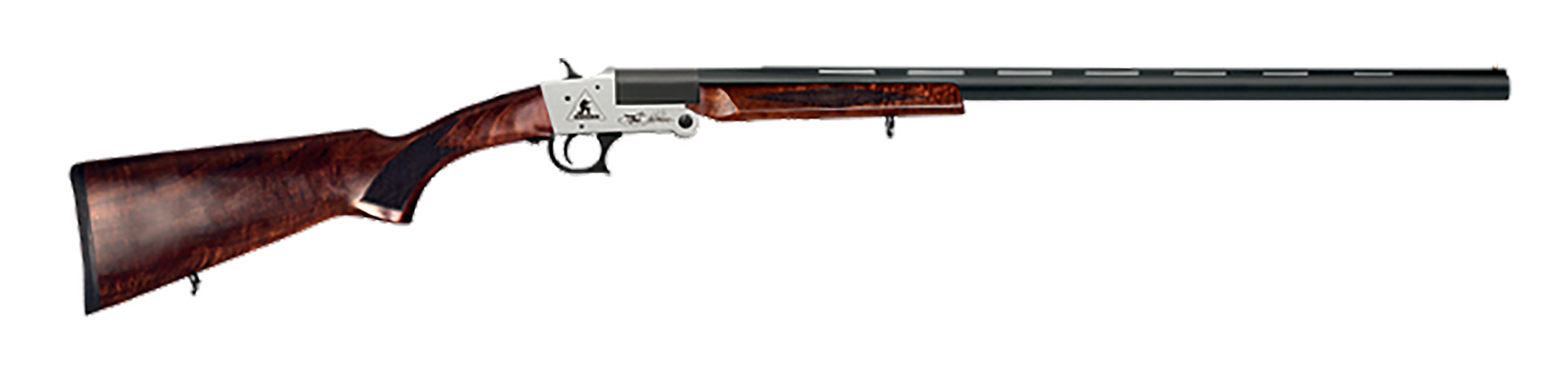 Dickinson LLC RNGC20 Ranger  Youth 20 Gauge Break Open 1rd 24" Barrel, Silver Receiver, Fixed Wood Stock