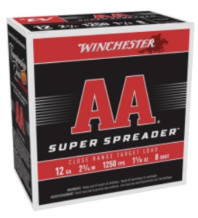 AA Super Spreader 12ga 2.75" 1 1/8oz #8 25/Bx