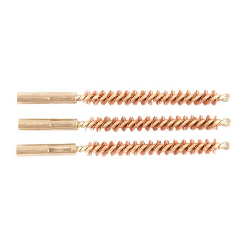 Brownells Dewey Brush Bronze 6mm-25 Caliber 3 Pack