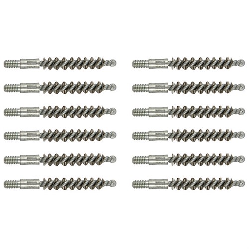 22 CALIBER STANDARD LINE STAINLESS PISTOL BRUSH 12 PACK