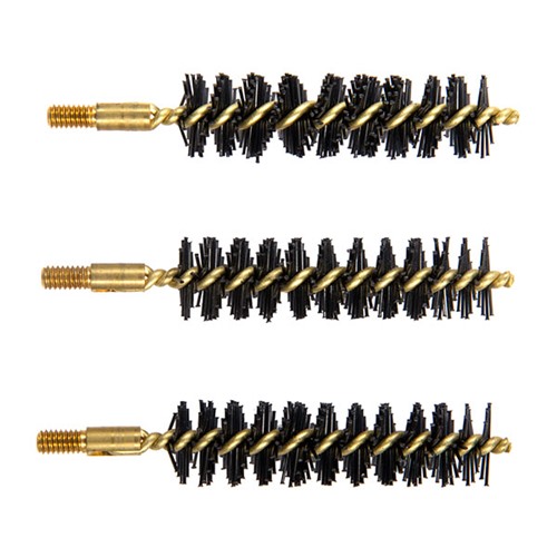 50 CALIBER BLACK POWDER HEAVY WEIGHT NYLON RIFLE BRUSH 3PK