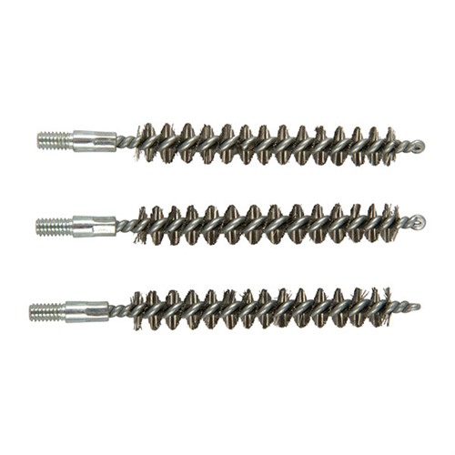 8MM STANDARD LINE STAINLESS RIFLE BRUSH 3 PACK