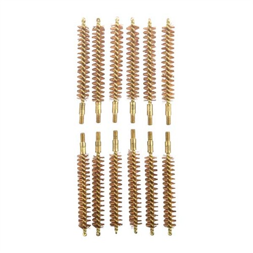 35/38 SPL/357 CAL ''SPECIAL LINE'' BRASS RIFLE BRUSH 12 PACK
