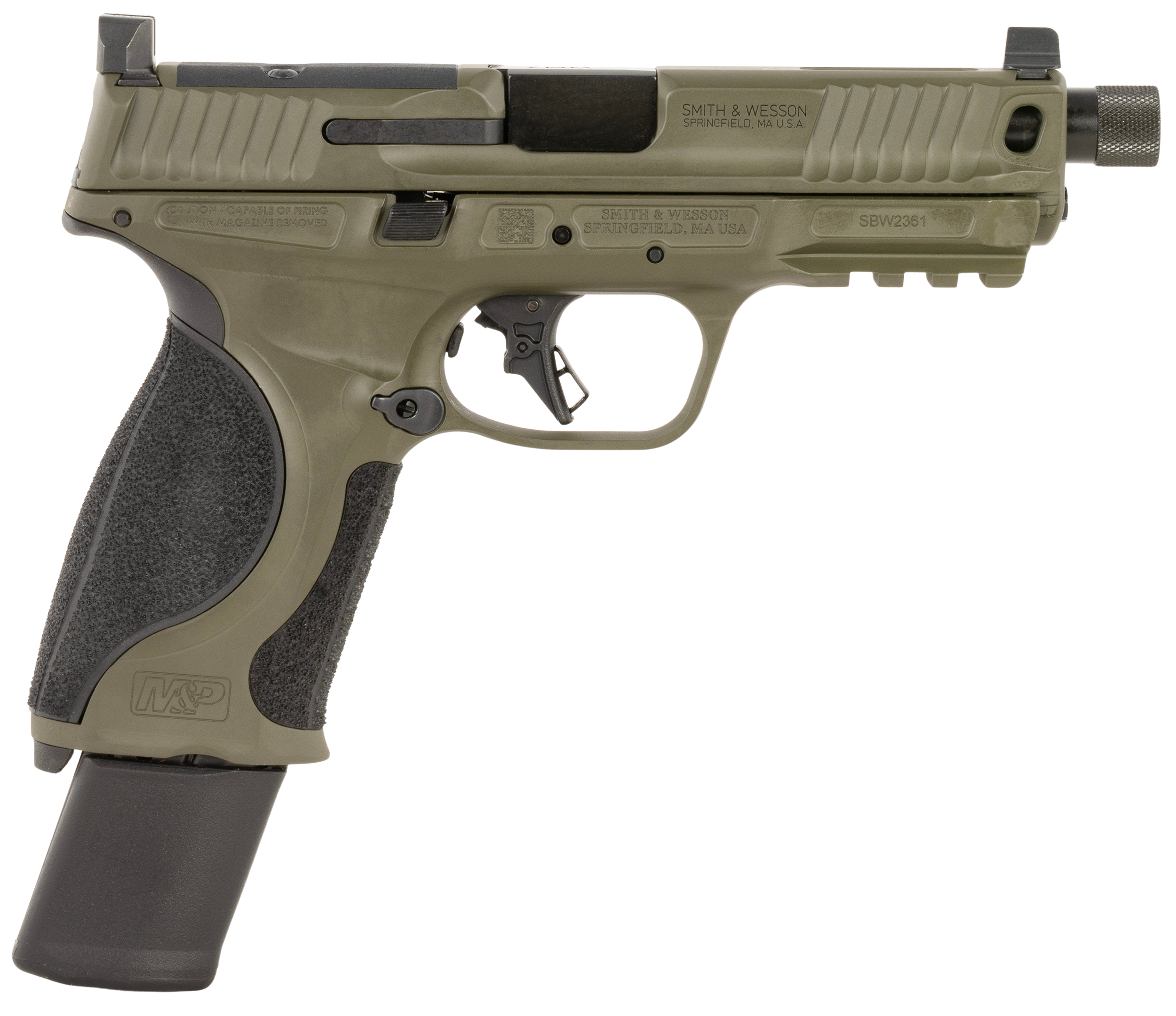 Smith & Wesson M&P 9mm Luger 23+1 Semi Auto Pistol