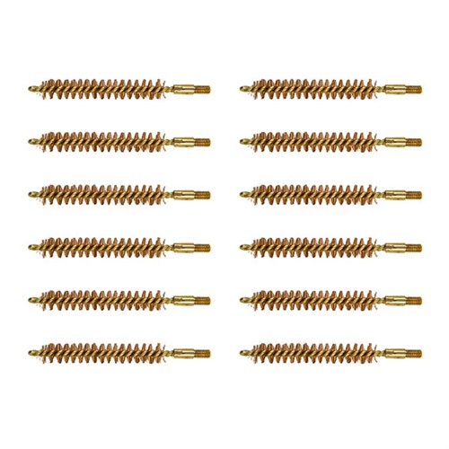 338 CALIBER ''SPECIAL LINE'' BRASS RIFLE BRUSH 12 PACK