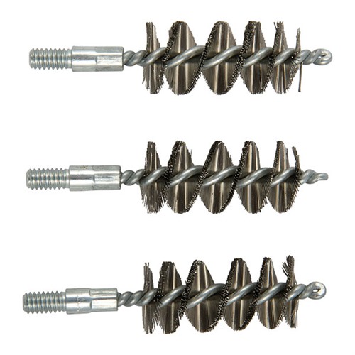 50 CALIBER STANDARD LINE STAINLESS PISTOL BRUSH 3 PACK