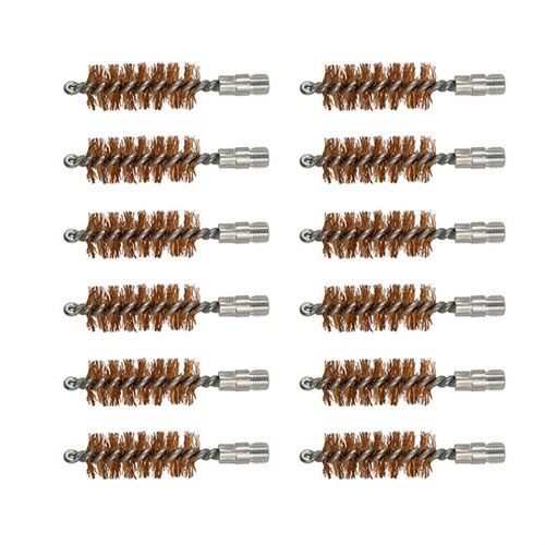 28 GAUGE DOUBLE-TUFF BRONZE SHOTGUN BRUSH 12 PACK