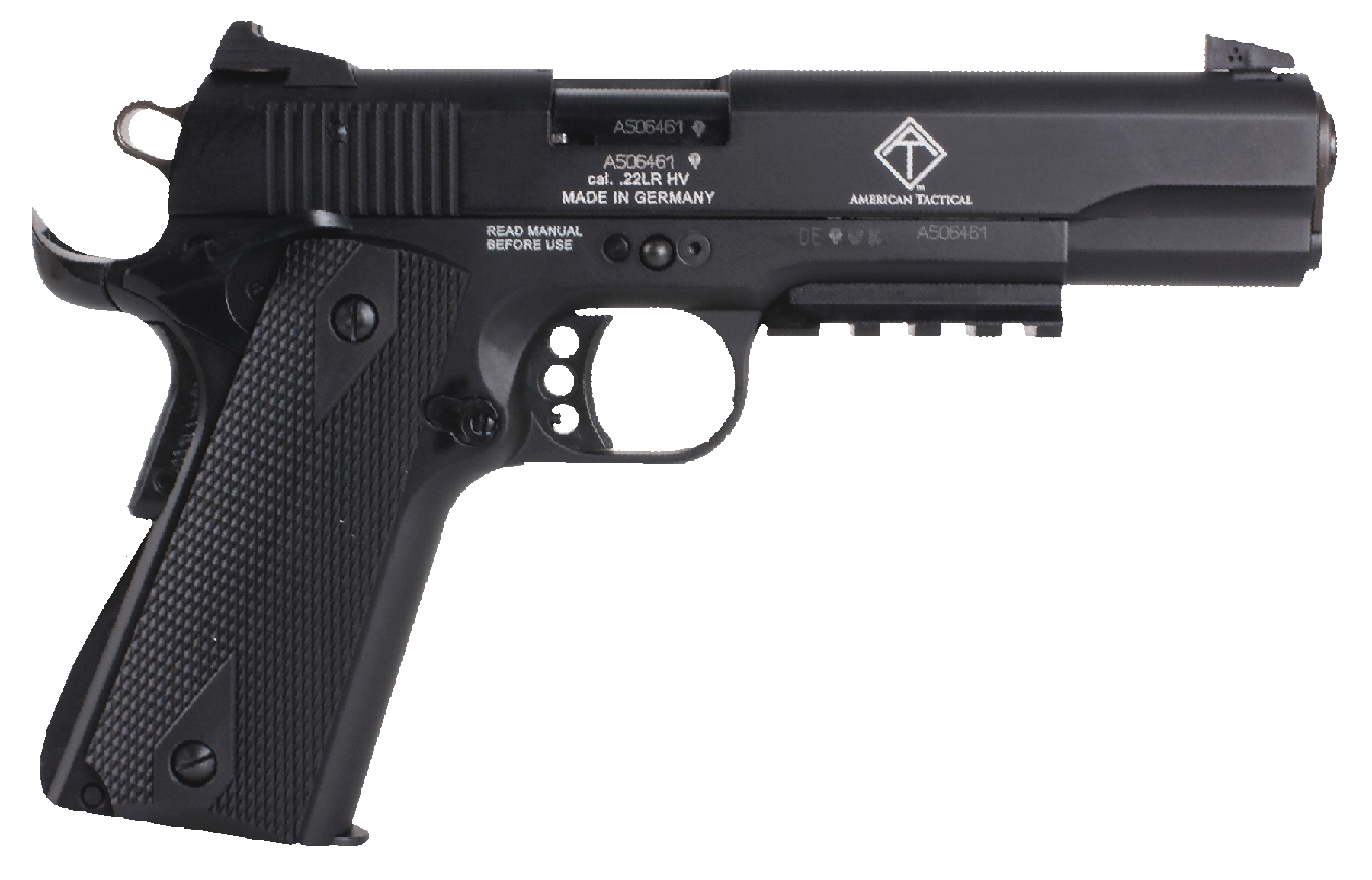 American Tactical Inc. Gsg 1911 .22 Long Rifle 5" Threaded Barrel 10 Rounds Blue